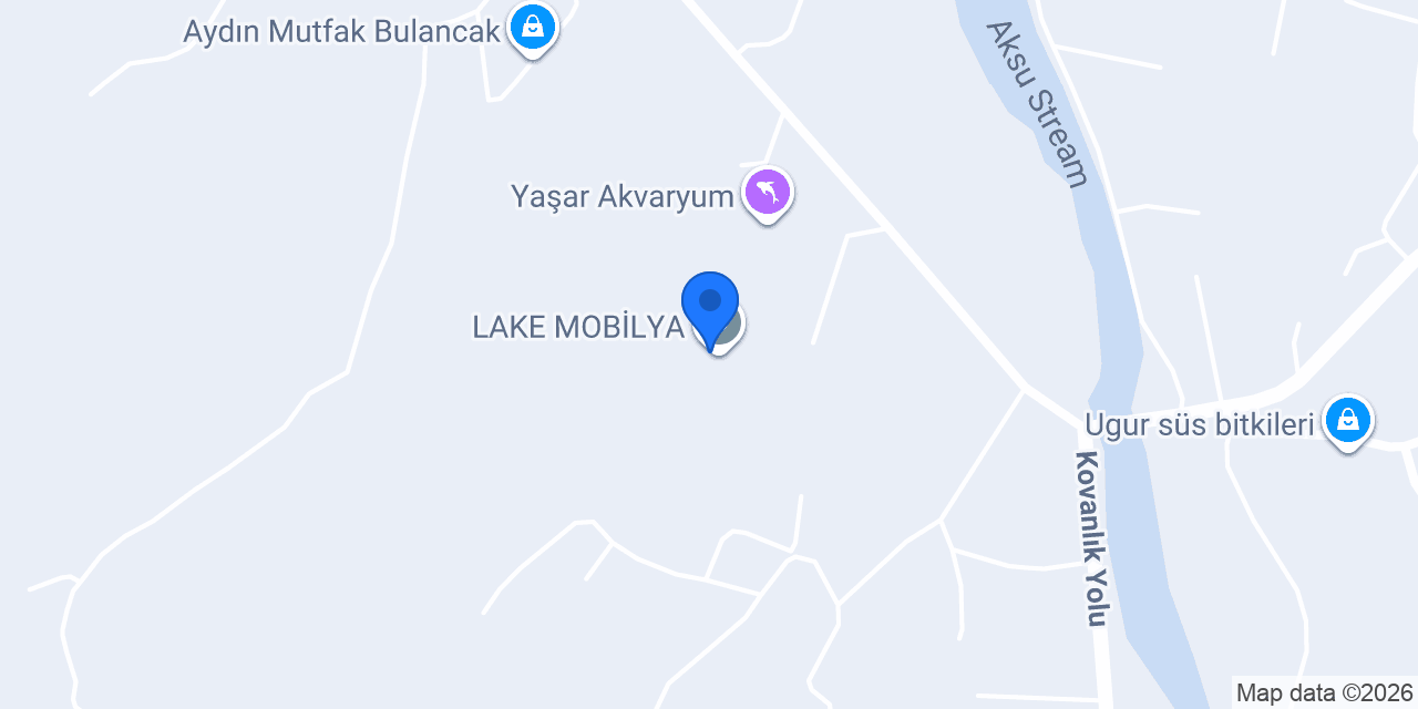 LAKE MOBİLYA konumu