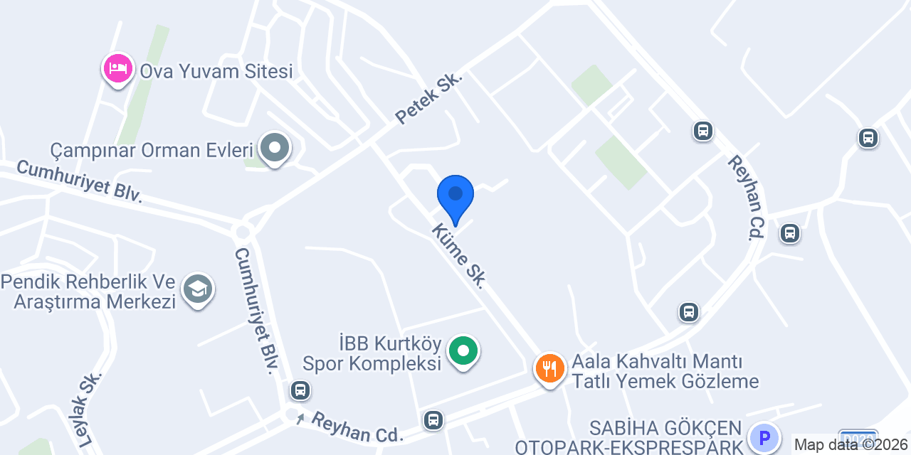 Dünya Veteriner Kliniği - Pendik konumu