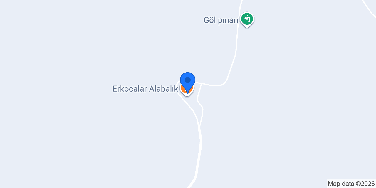 Erkocalar Alabalık konumu