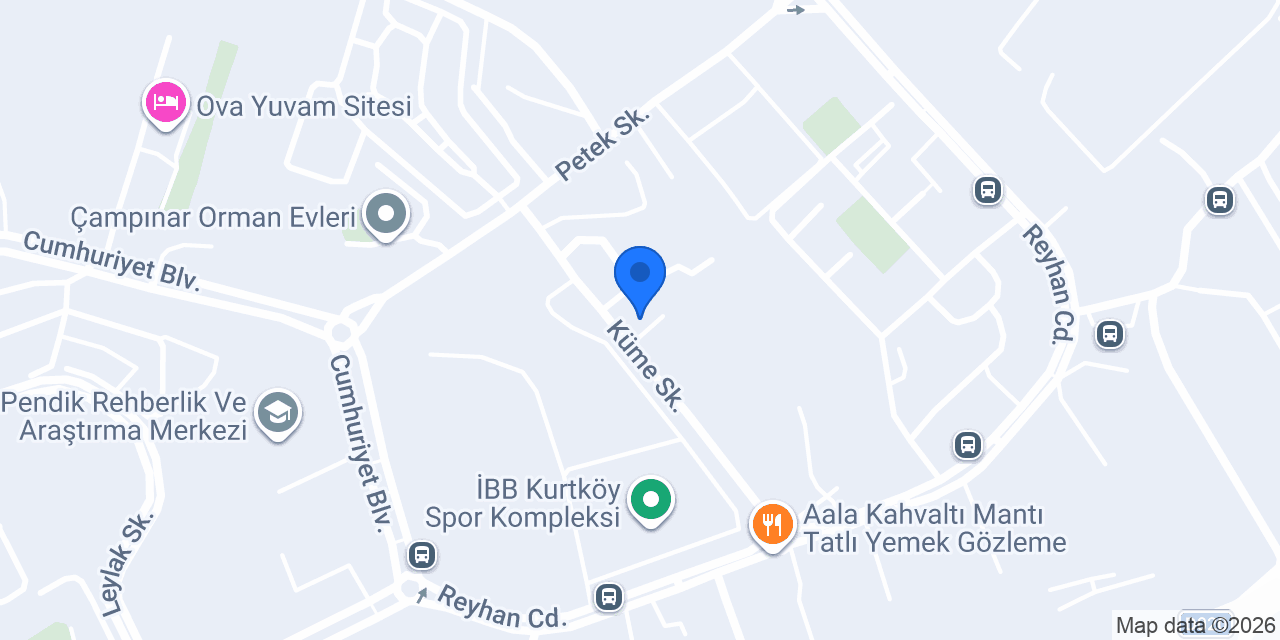 Komşum Bayan Kuaförü konumu