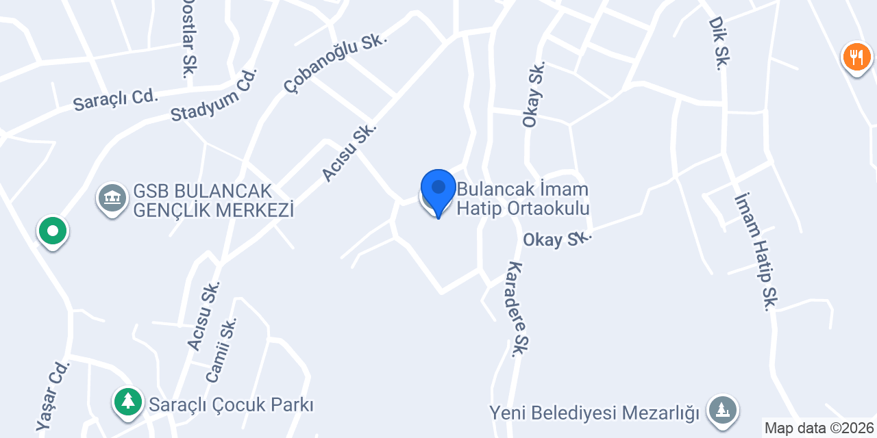 Bulancak İmam Hatip Ortaokulu konumu