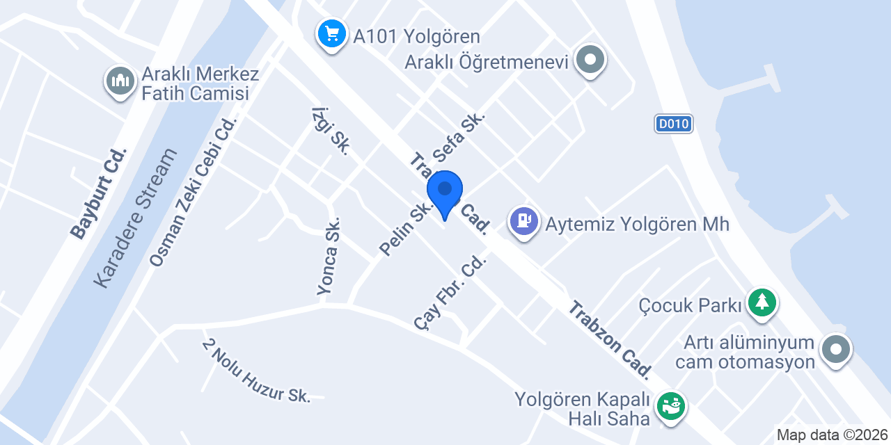 Arakli Leziz Pide konumu