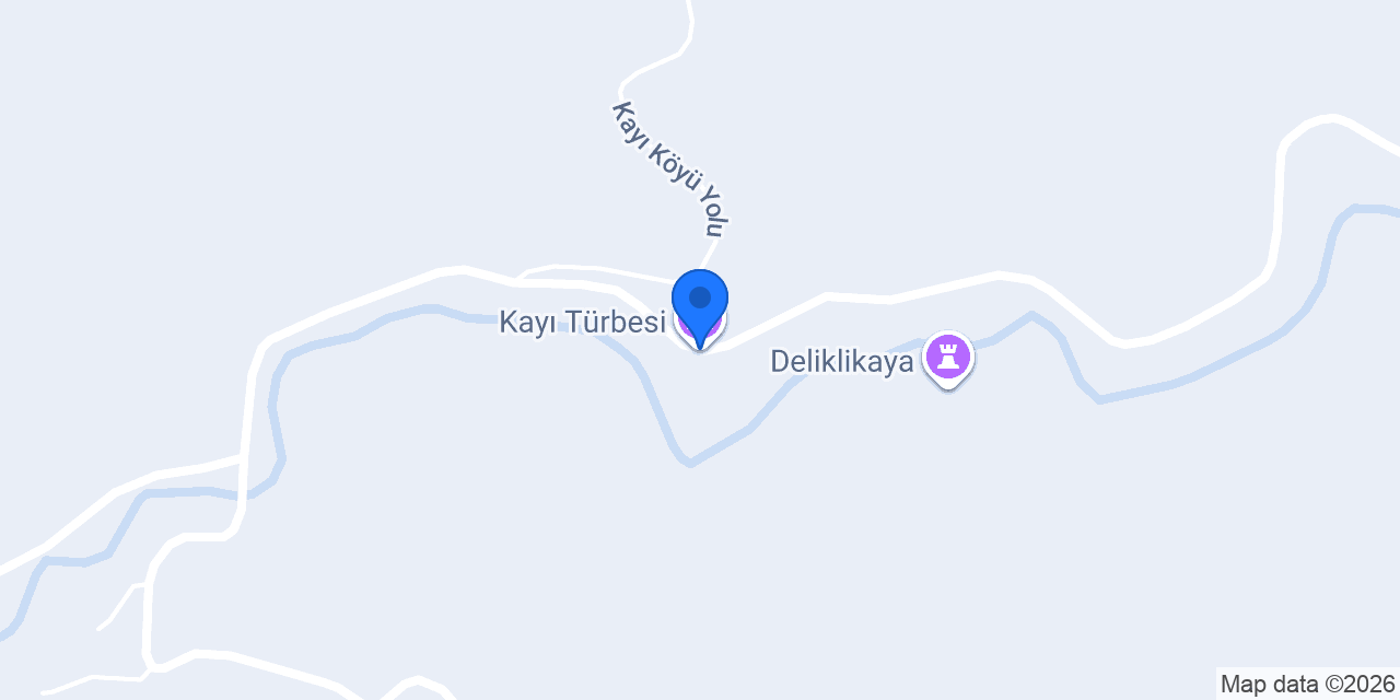 Kayı Türbesi konumu