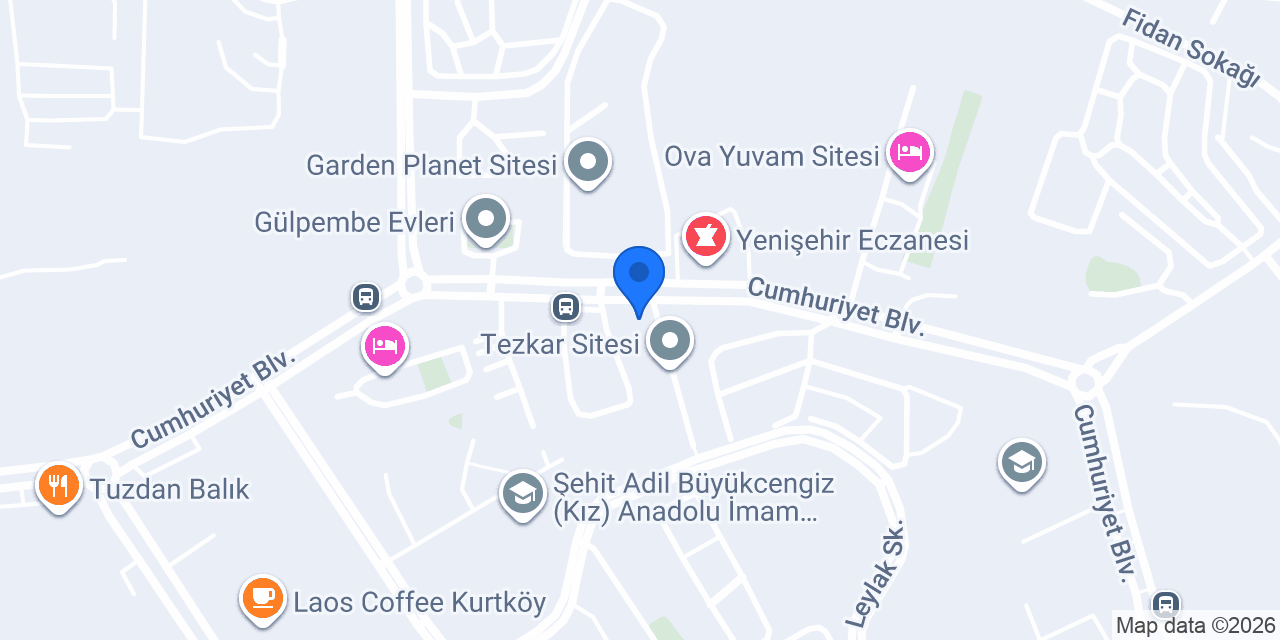 Bosphorus Car Rental konumu