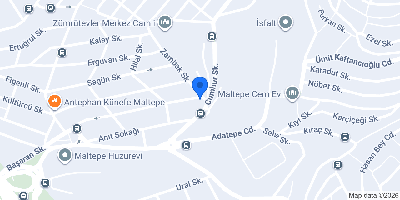 MALTEPE AKÜ DURACEL BAYi konumu