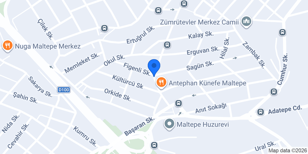 Pati Tepe Veteriner konumu