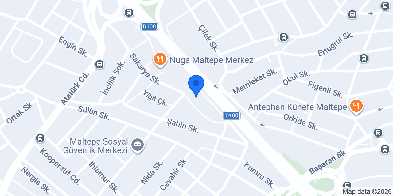 Dacia Güven Altan Maltepe konumu