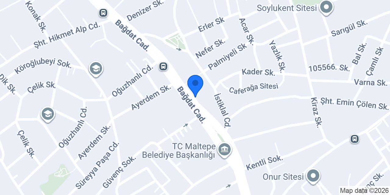 San Kuaför Maltepe konumu