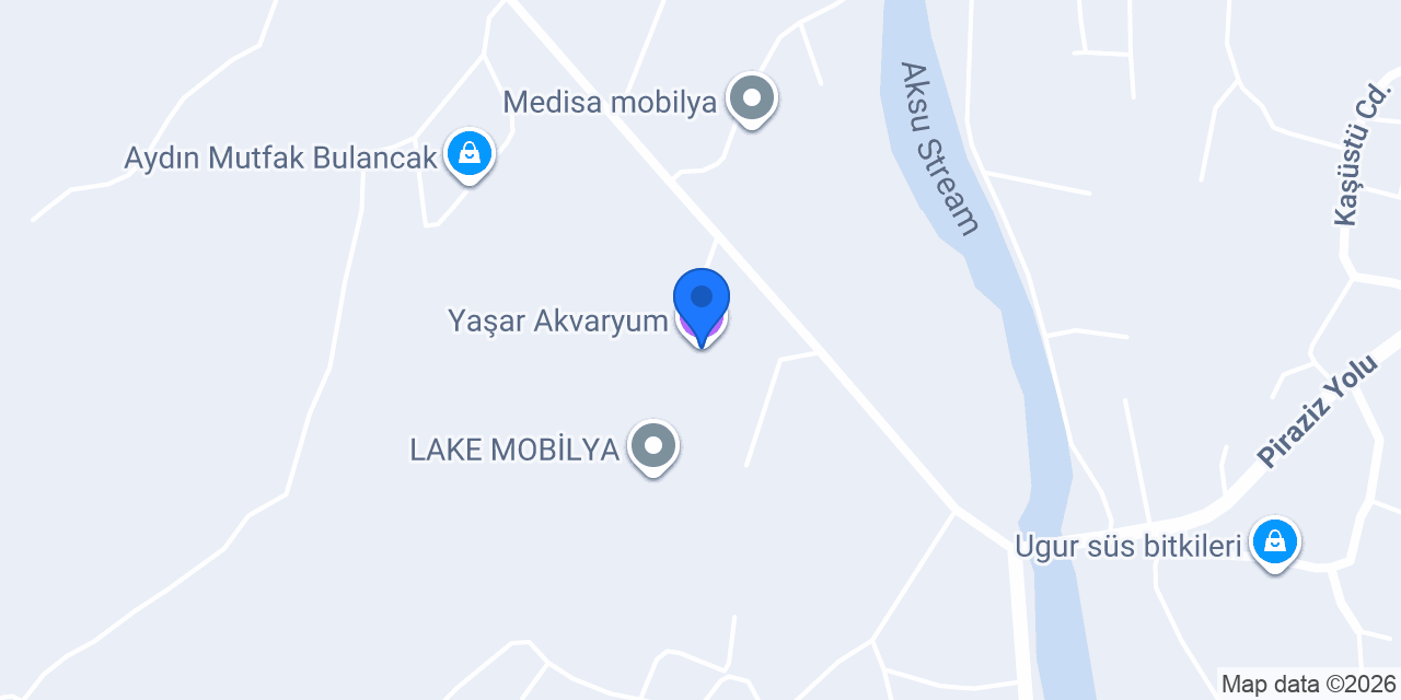 Yaşar Akvaryum konumu