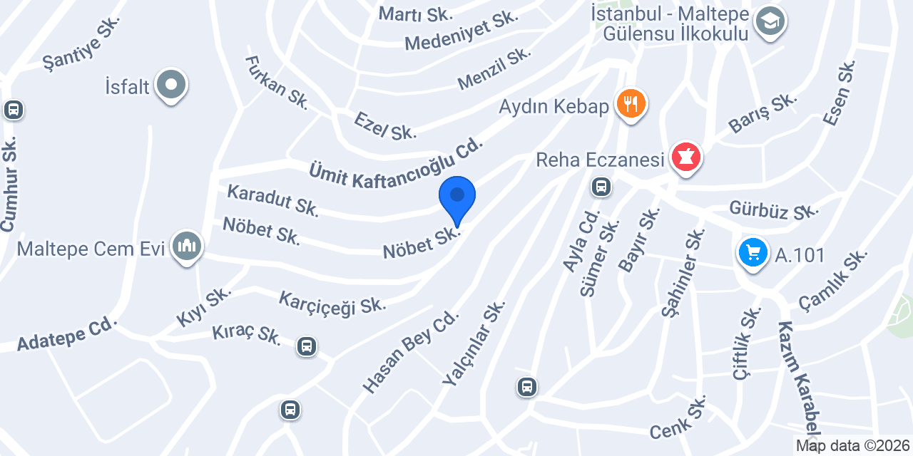Letim asansör konumu