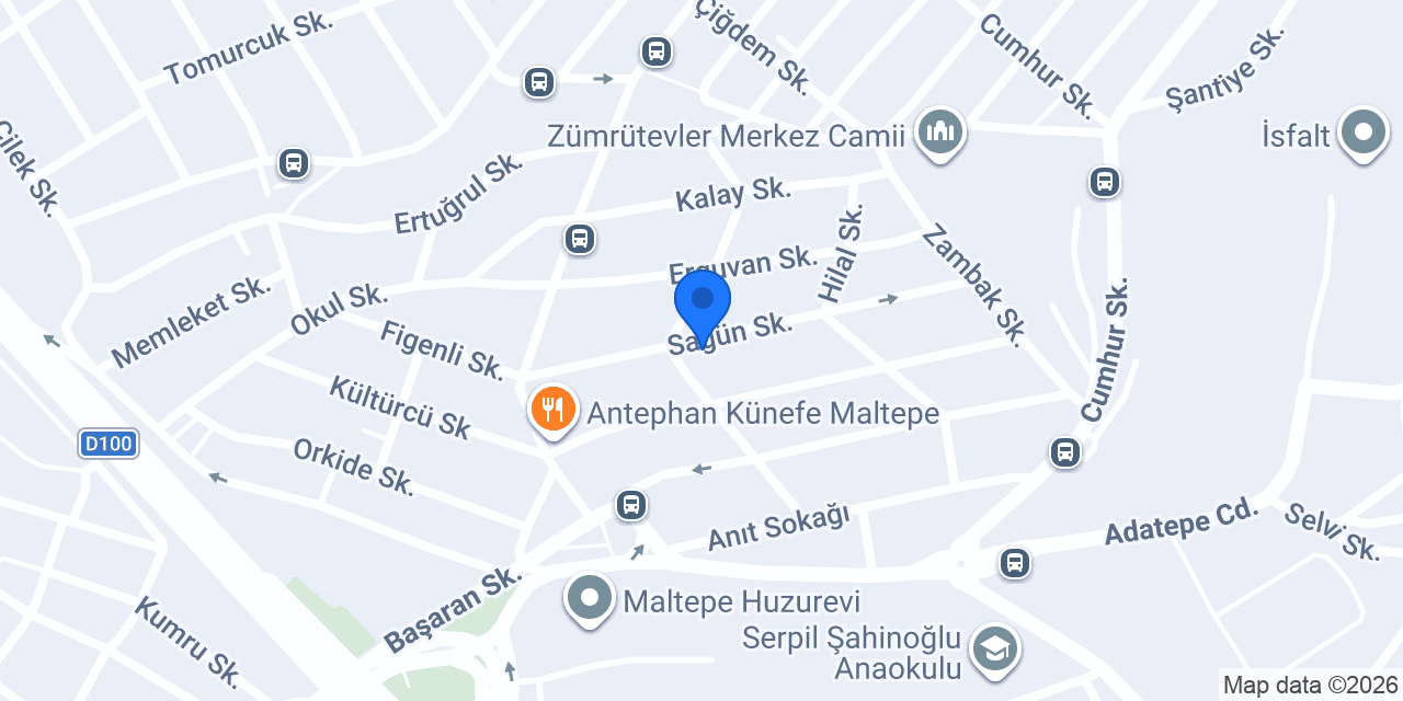 Maltepe Elektrik Tamircisi konumu