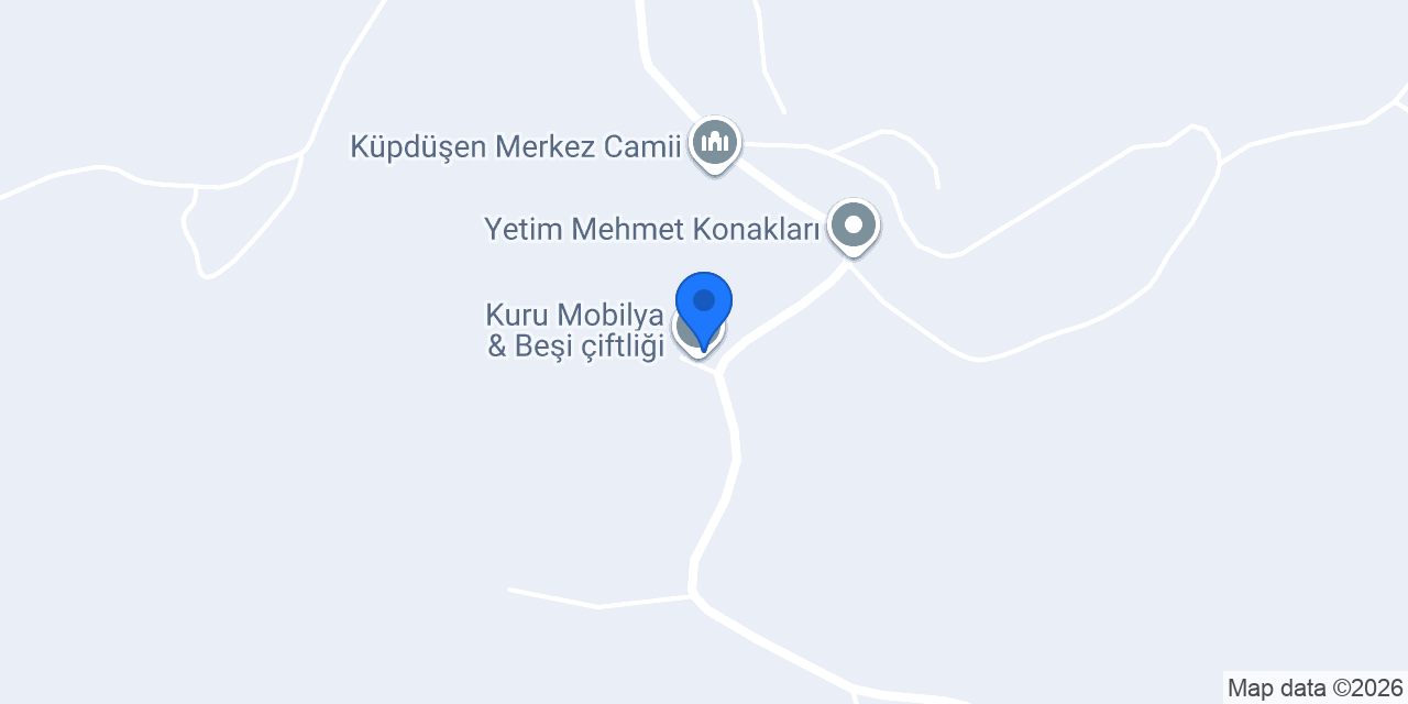 Kuru Mobilya & Beşi çiftliği konumu