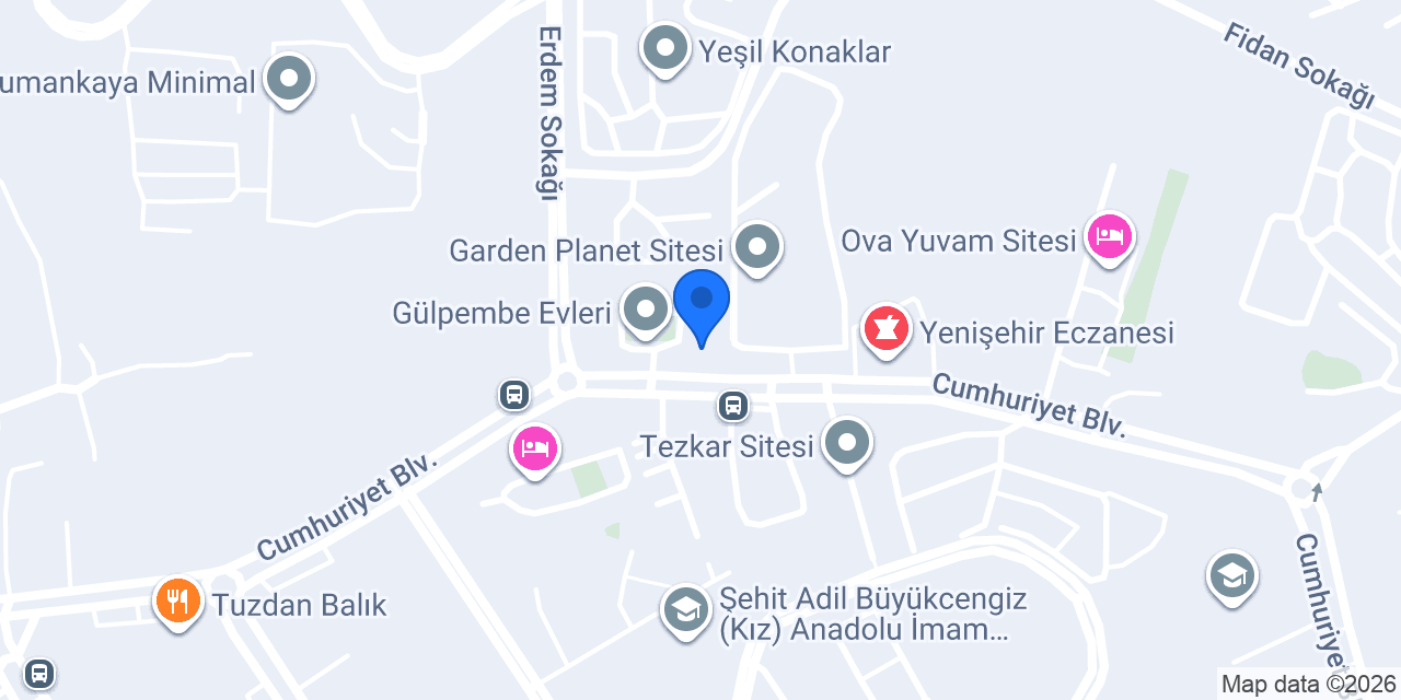 EMRAH BİNGÖL 2 GÜLPEMBE ŞUBE konumu