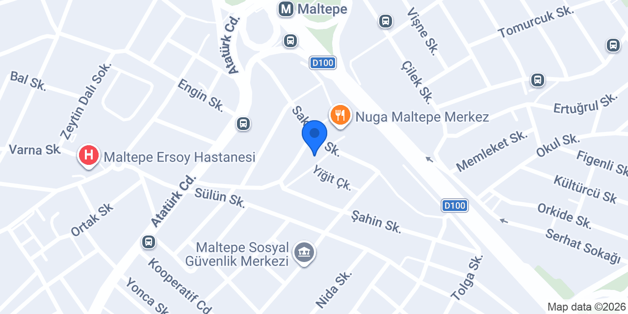 Boss Maltepe Otel konumu