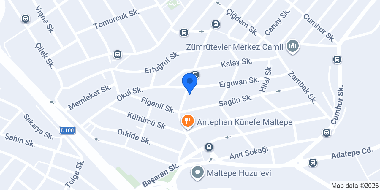 Meşhur Çiğ Köfteci konumu