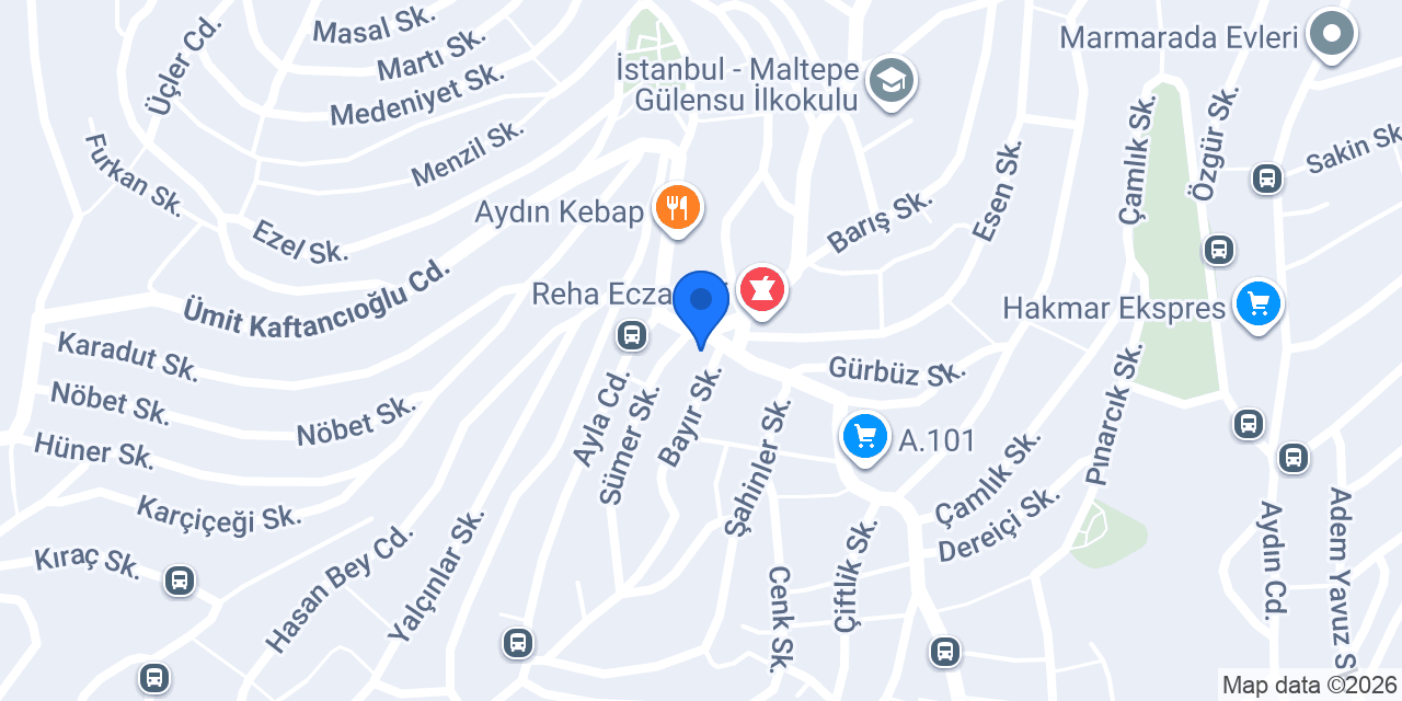 Ece Unlu Mamülleri konumu