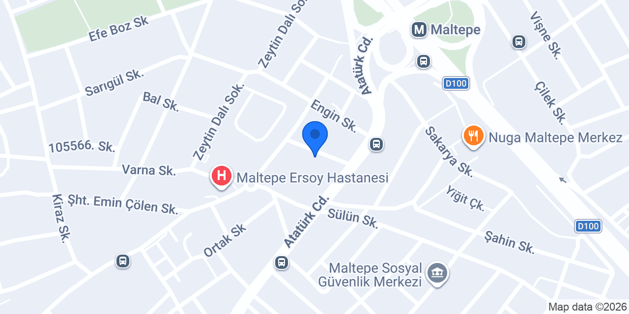 Maltepe yetkili servis konumu