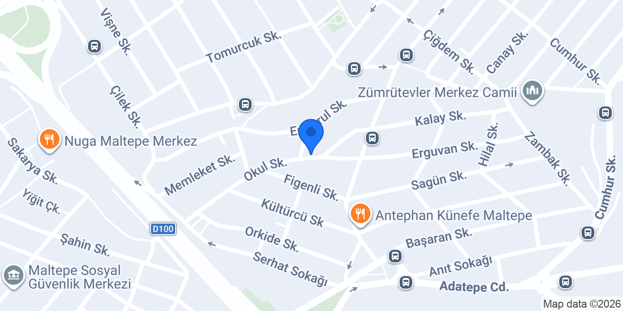 Zaimoğlu Tadilat ve Dekorasyon konumu