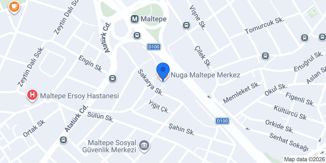 Nuga Maltepe Merkez konumu