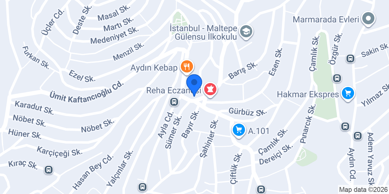 Özlem Börek Salonu konumu