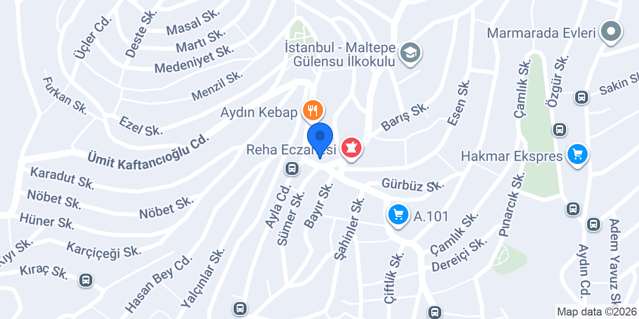 Aydın Et & Tavuk konumu