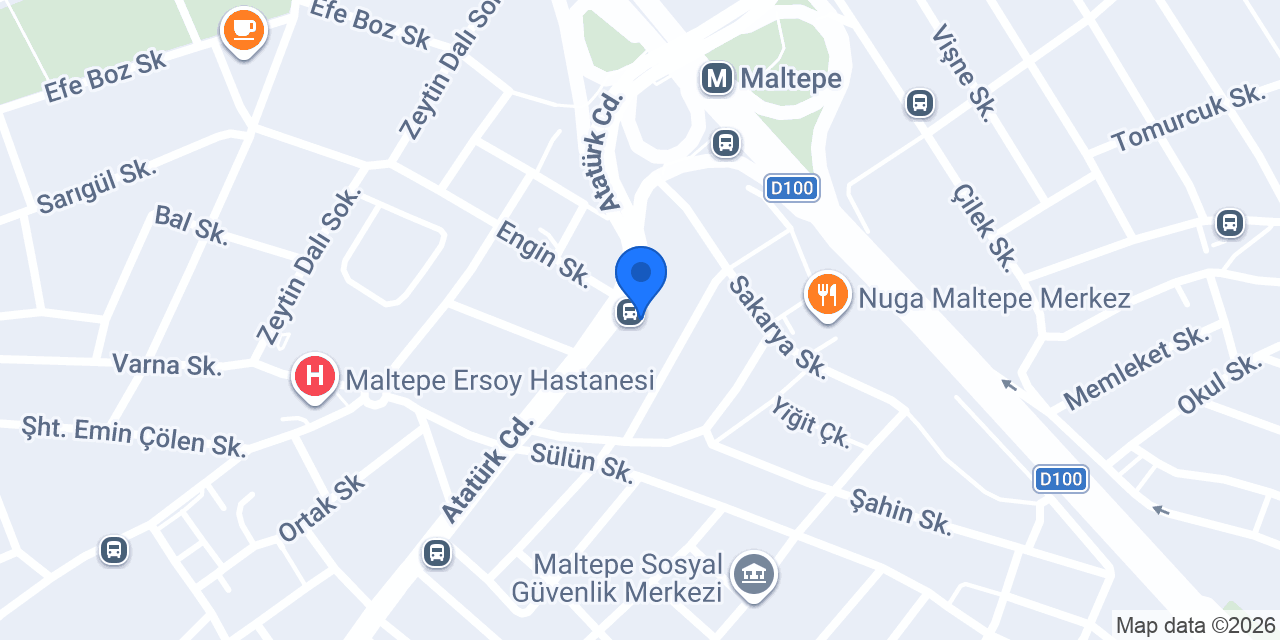 Görkem Petshop - Maltepe Bağlarbaşı konumu