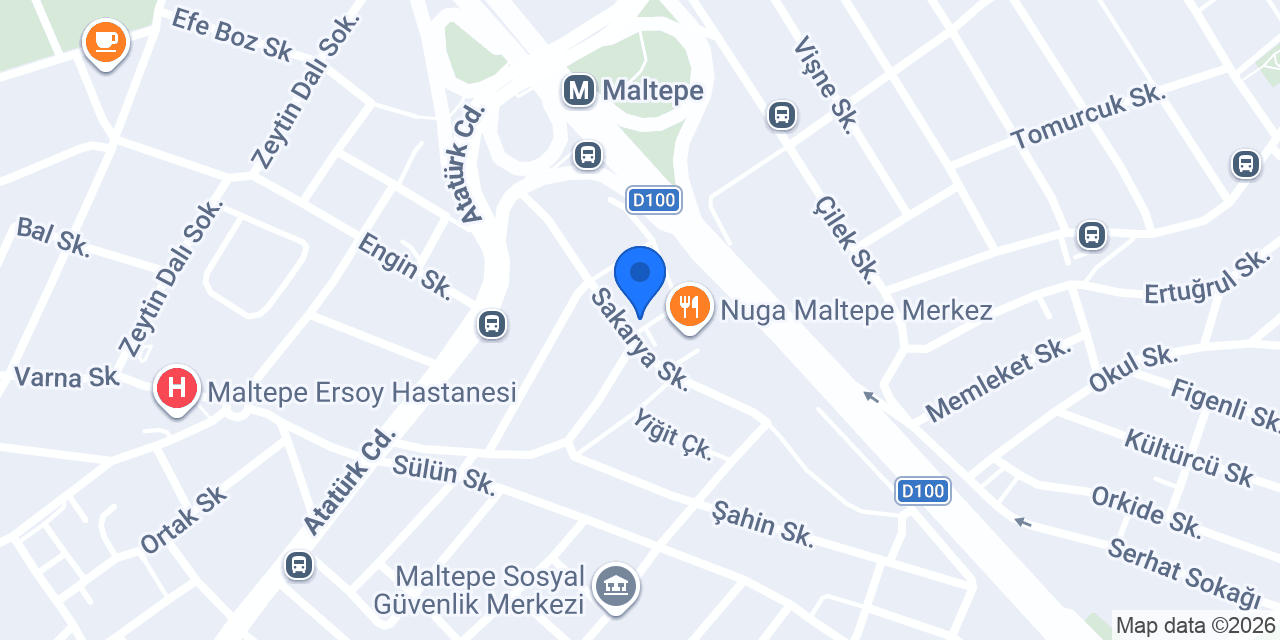 Destanbul Maltepe Seramik | Qua - Bien - Seranit Seramik konumu