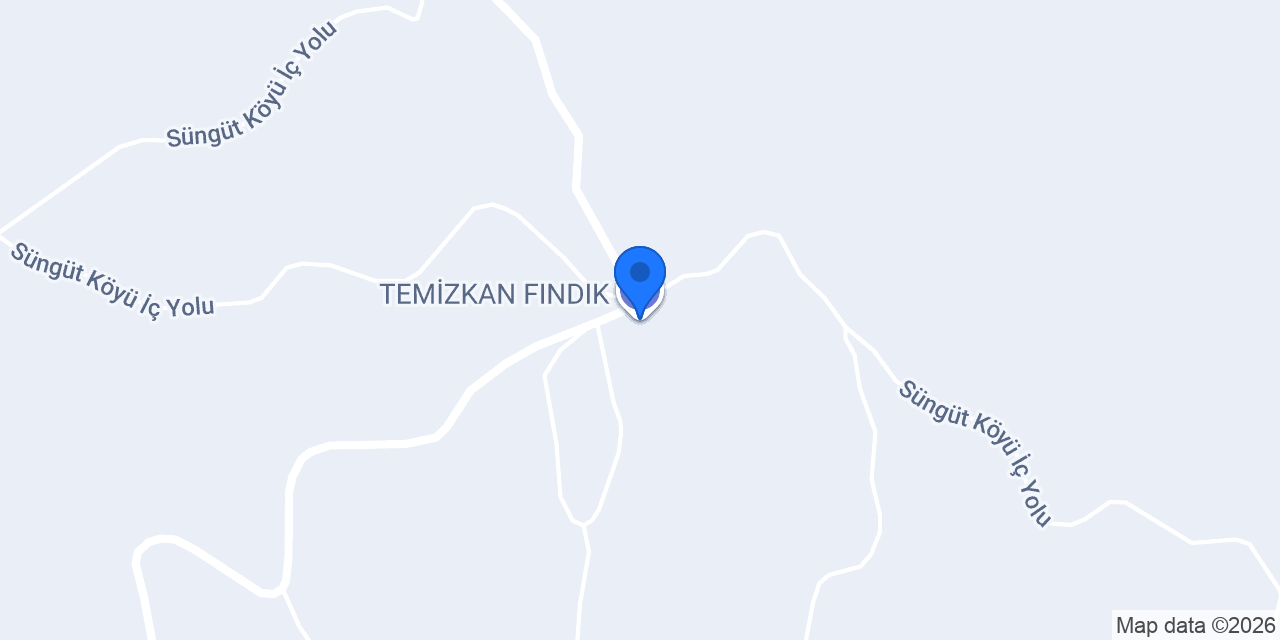 TEMİZKAN FINDIK konumu