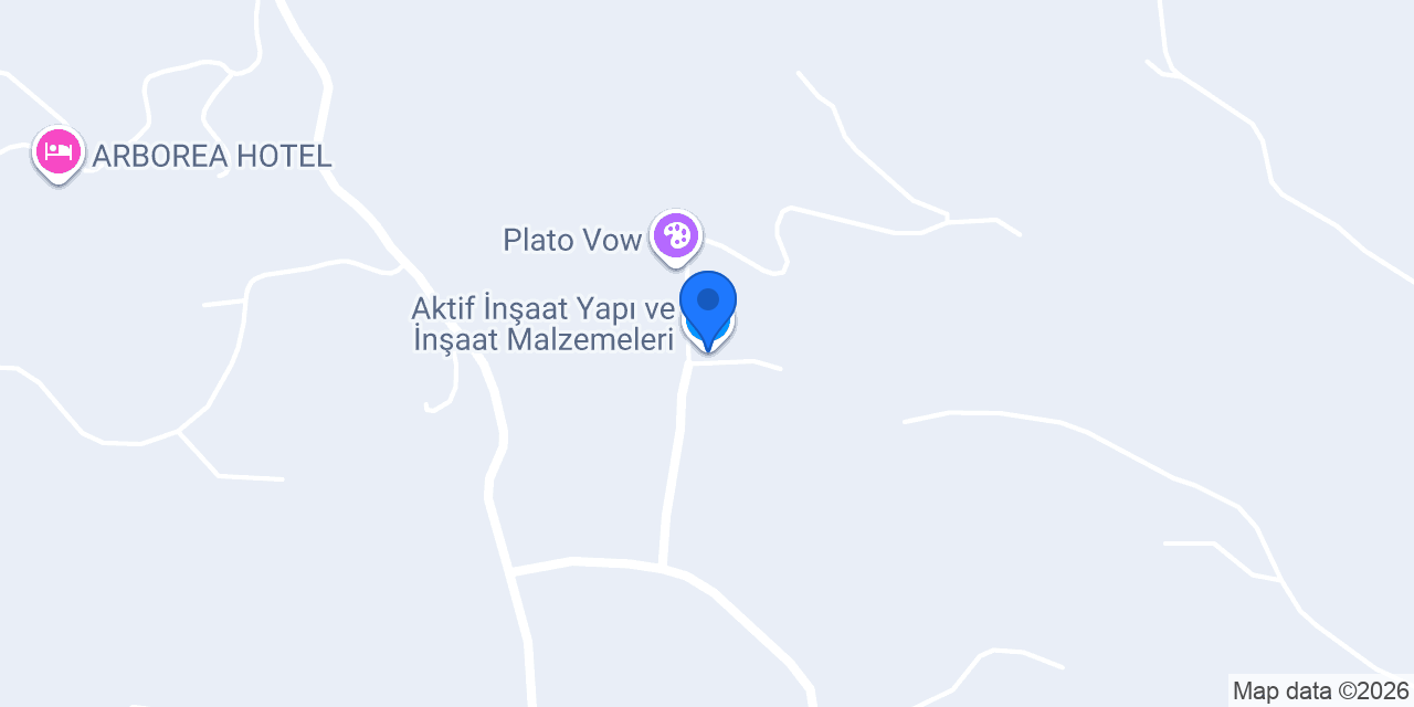 Aktif İnşaat Yapı ve İnşaat Malzemeleri konumu