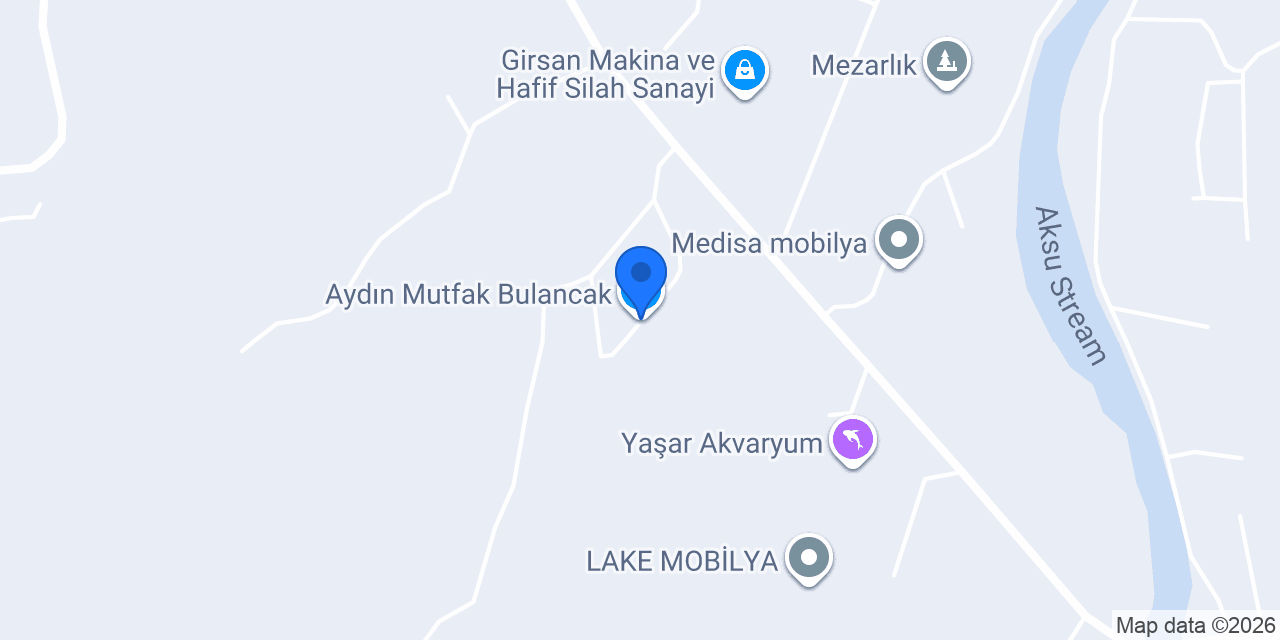 Aydın Mutfak Bulancak konumu