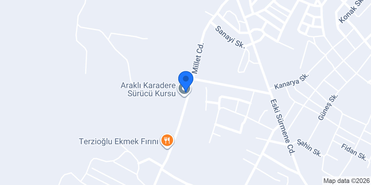 ARAKLI İYİLİK YUVASI ANAOKULU konumu
