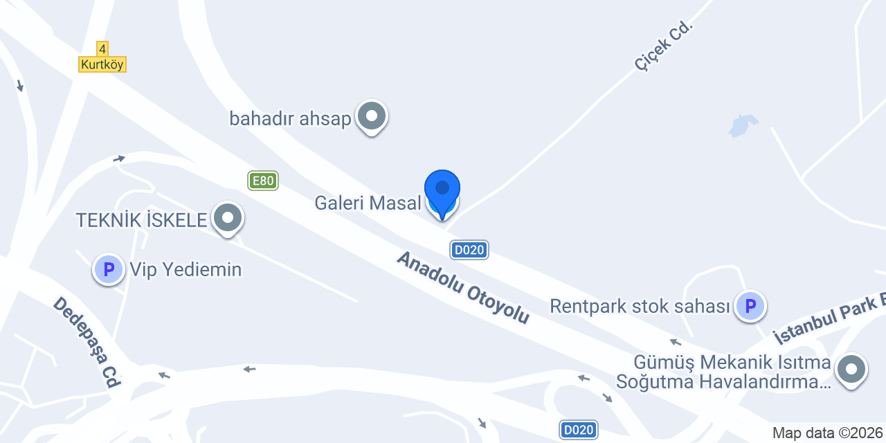 Galeri Masal konumu