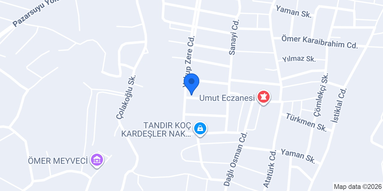 Ak Oto Servis konumu