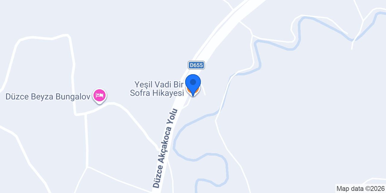 Yeşil Vadi Bir Sofra Hikayesi konumu