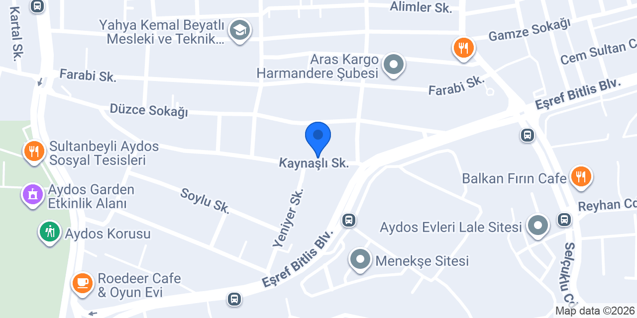 AYYILDIZ BÜFE MARKET konumu