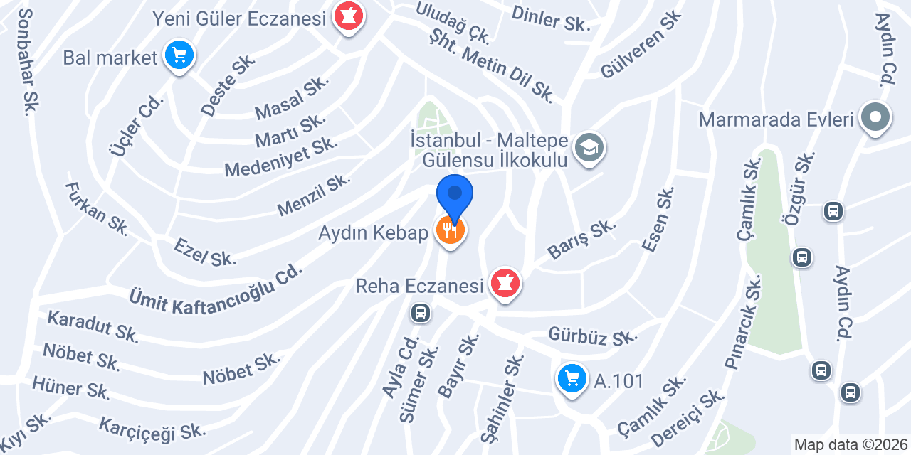 Davutoğulları Halı & Mobilya konumu
