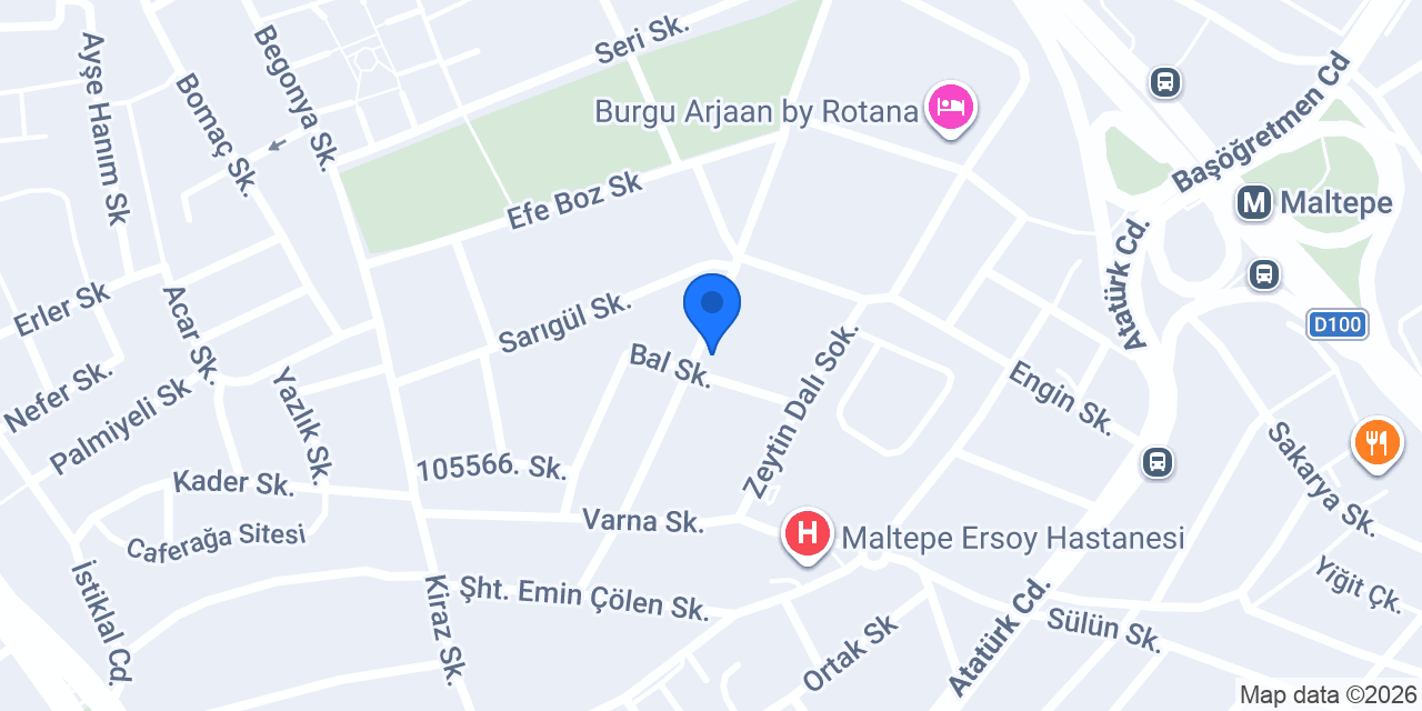 Rosa Maltepe konumu