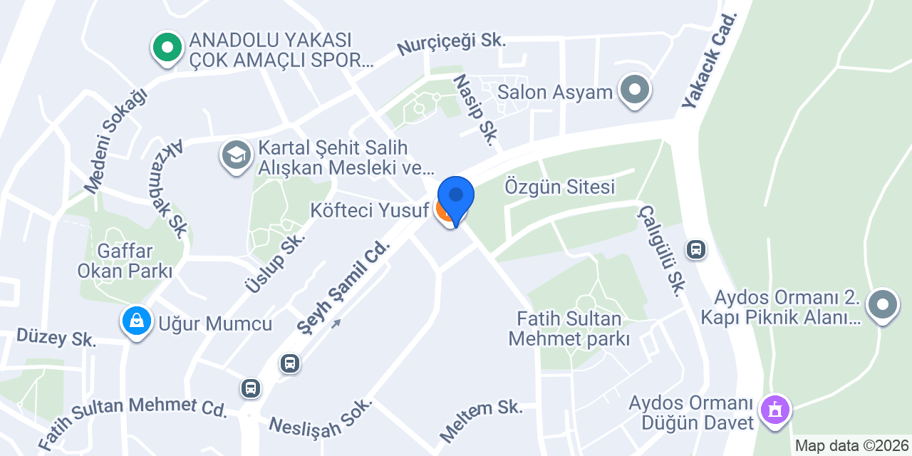 TRİYA İSTANBUL konumu