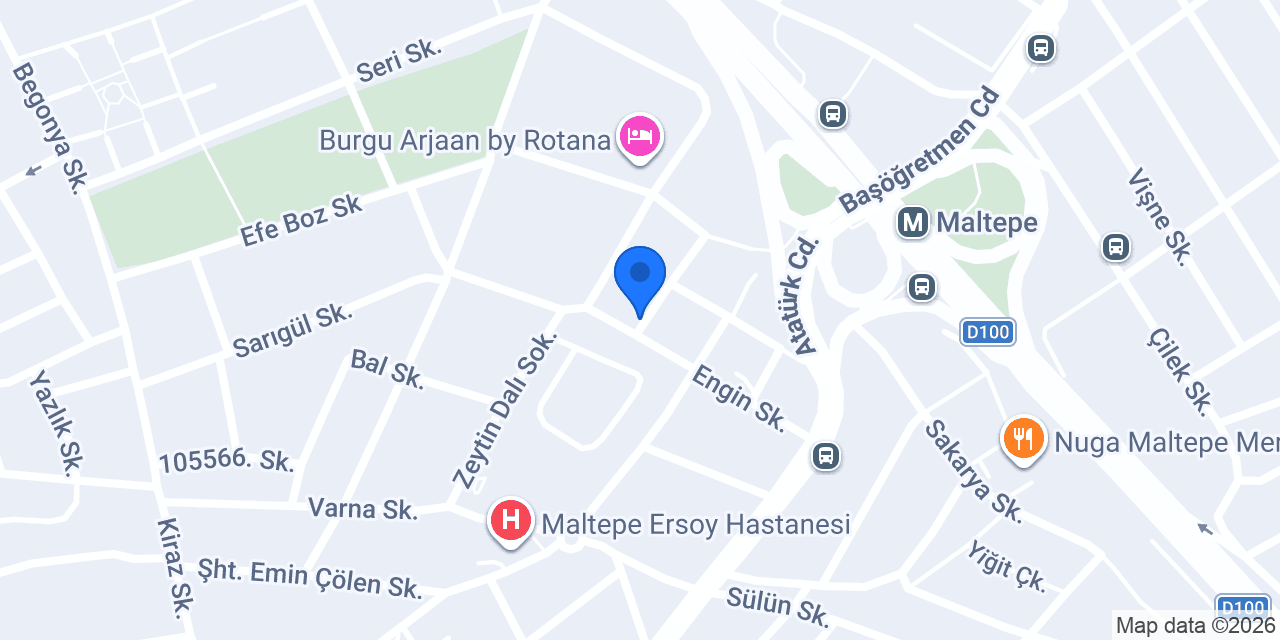 MTC OTO MALTEPE konumu