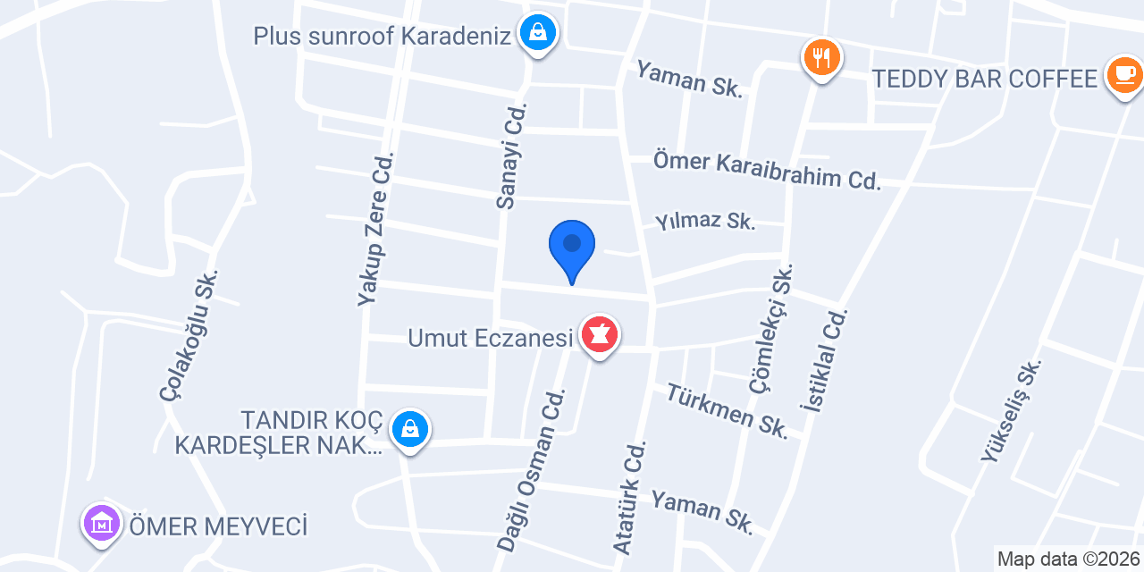 Yeşil Fındık konumu