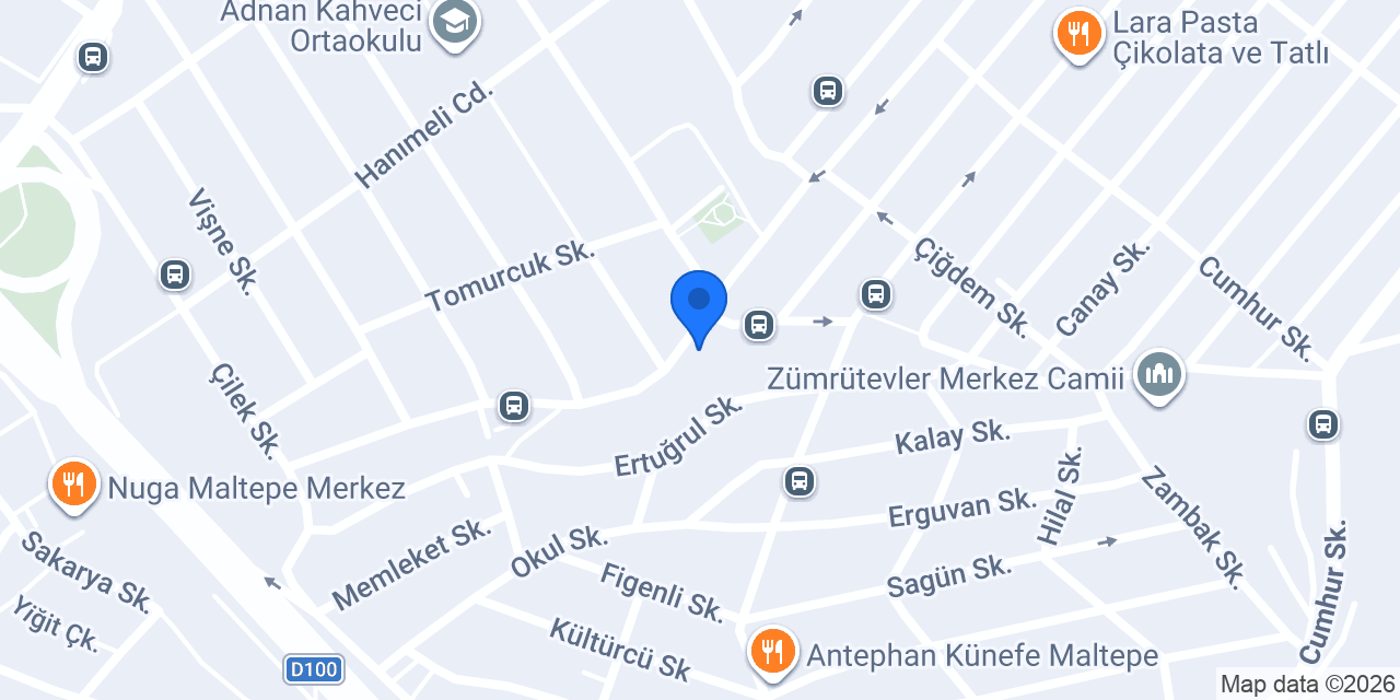 Narlıdere Camii konumu