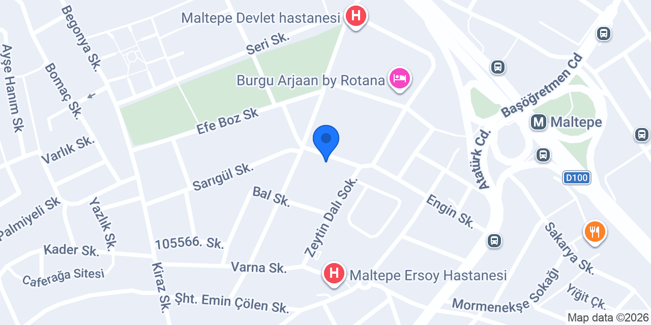 Özel Talya Veteriner Kliniği konumu