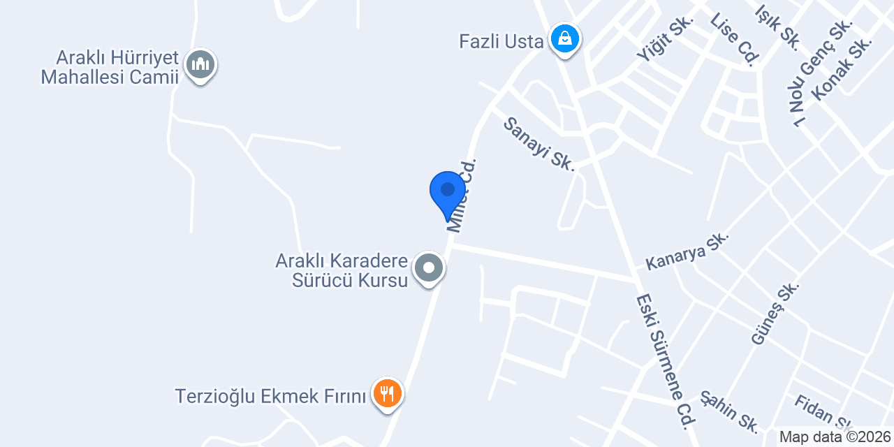 YAZICIOĞLU ELEKTRİK konumu