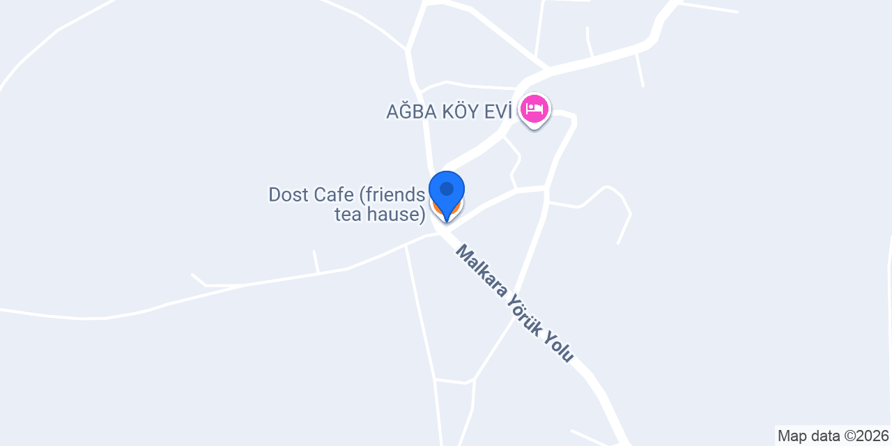 Dost Cafe (friends tea hause) konumu