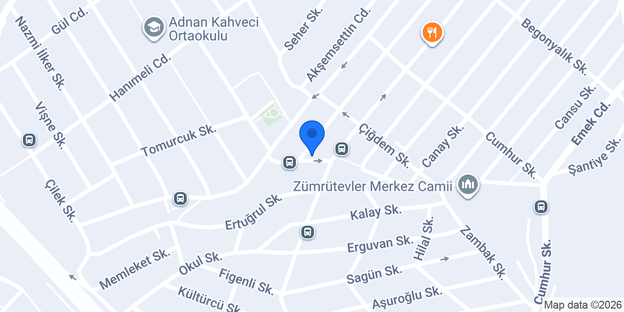 Cemre Oto konumu
