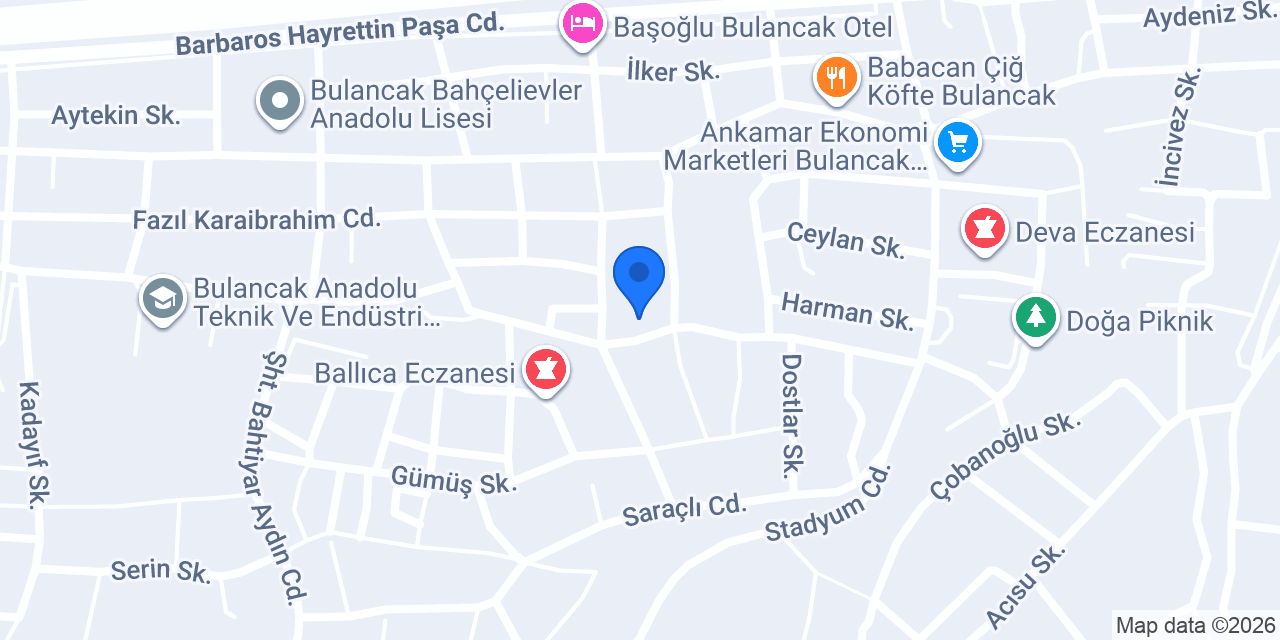 Fatoğlu Grup konumu