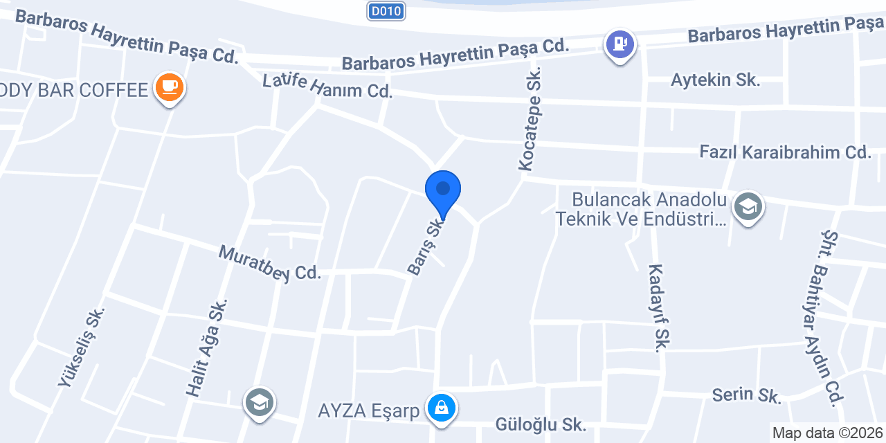 Ali çiçek konumu