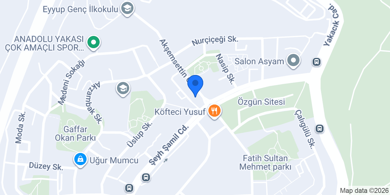 Diş Hekimi İsmail Hakkı Ateş konumu