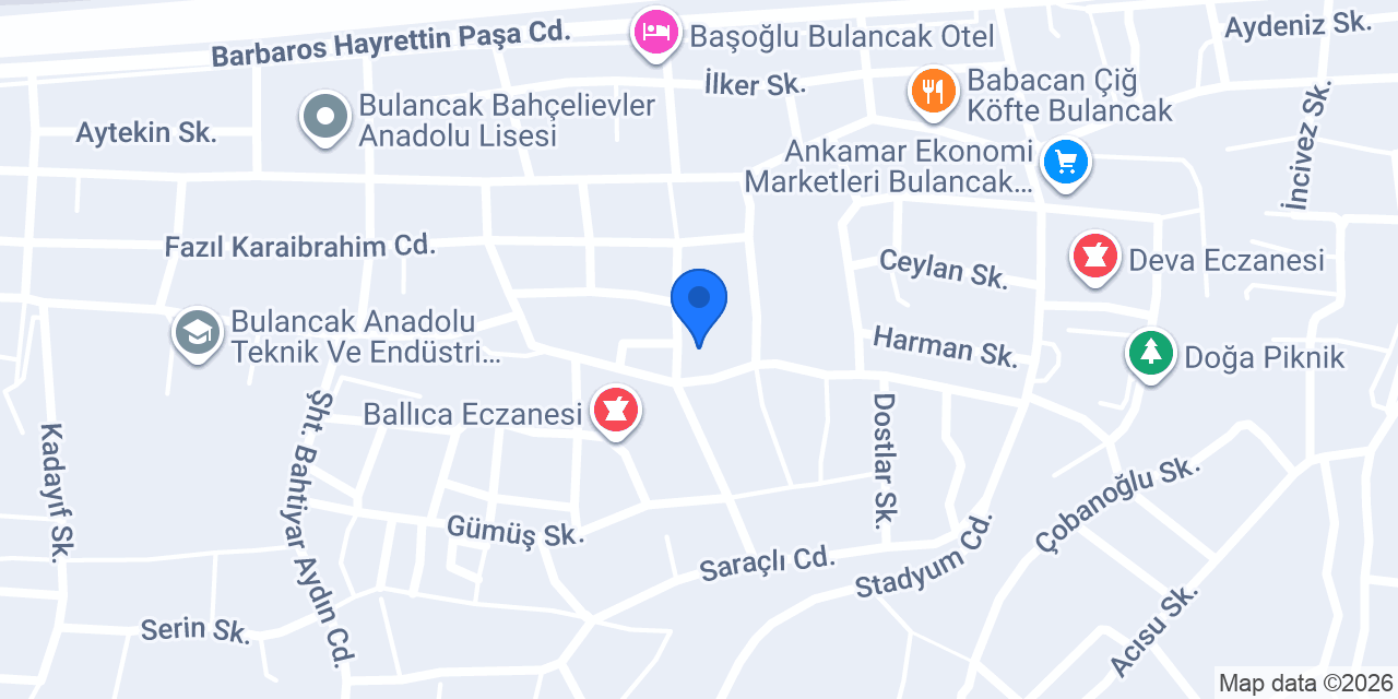 YAŞARLAR MOBİLYA konumu