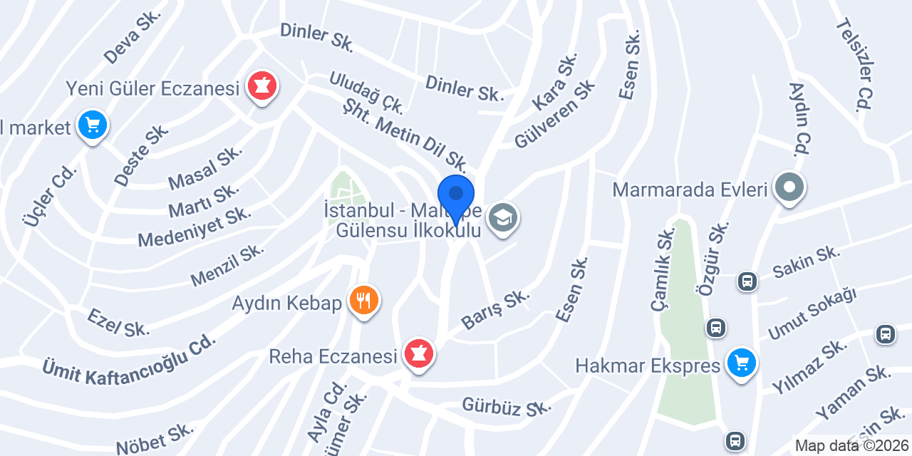 Terzi erol gülensu konumu